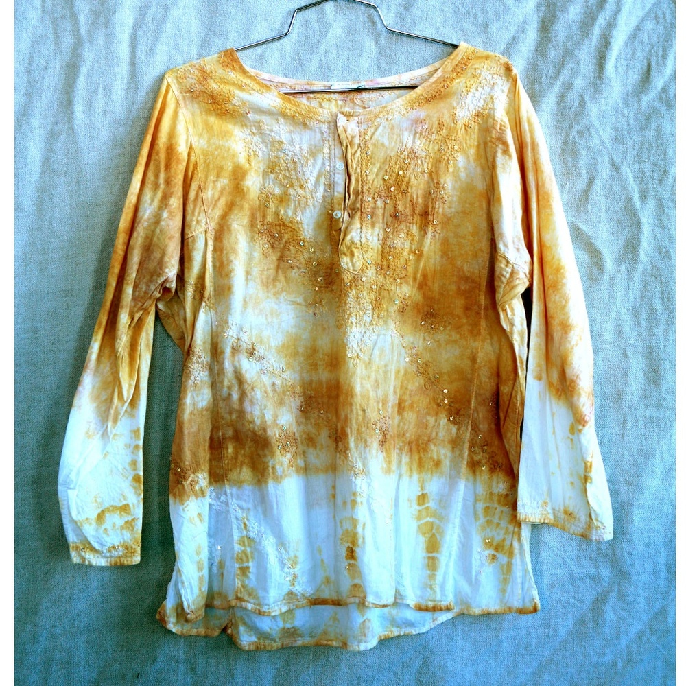 Vintage Boho India Hippie California Festival top